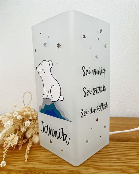 Lampe "Eisbär" inkl. LED Leuchtmittel