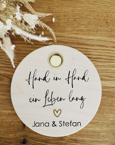 Jahresbrettchen aus Ahorn
