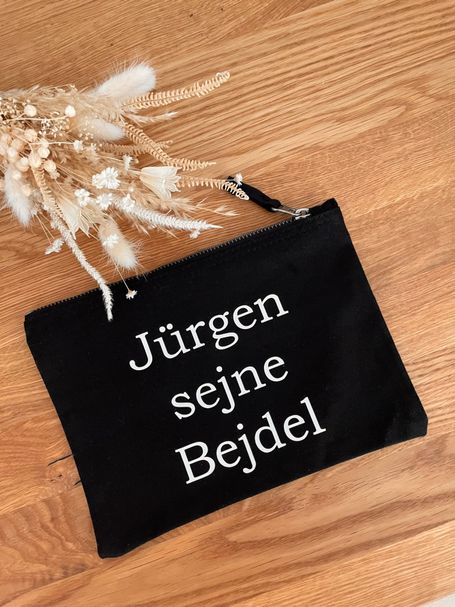 Stoffbeutel mit Reißverschluss