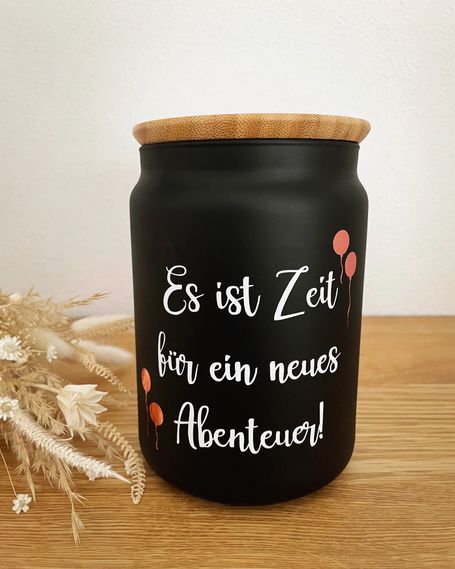 Dose mit Holz Deckel