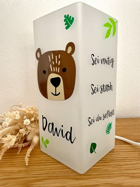 Lampe "Bär" inkl. LED Leuchtmittel
