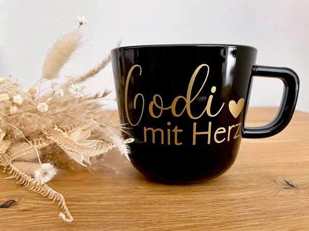 Tasse "Godi mit Herz"